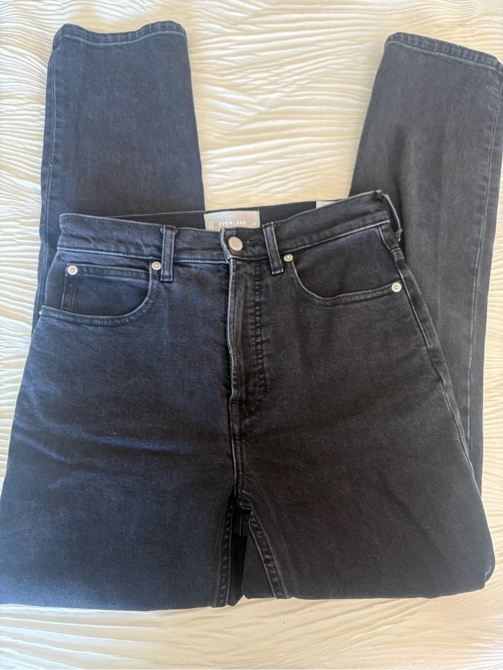 Organic Cotton Everlane Women’s High Rise Straight Leg Jeans - size 26